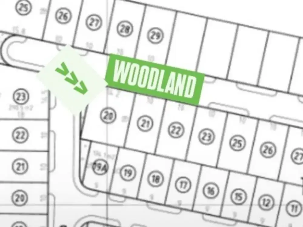 Termurah Harga NJOP Tanah / Kavling Siap Bangun Di Woodland Citraland