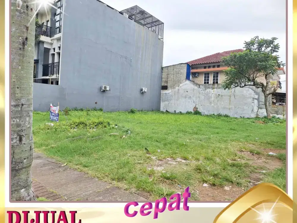 DIJUAL KAVLING 300m² di Citra Garden 3  Cengkareng Jakarta Barat - DO