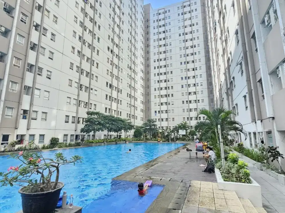 Lantai 3‼️Dijual Apartemen puncak kertajaya pool view