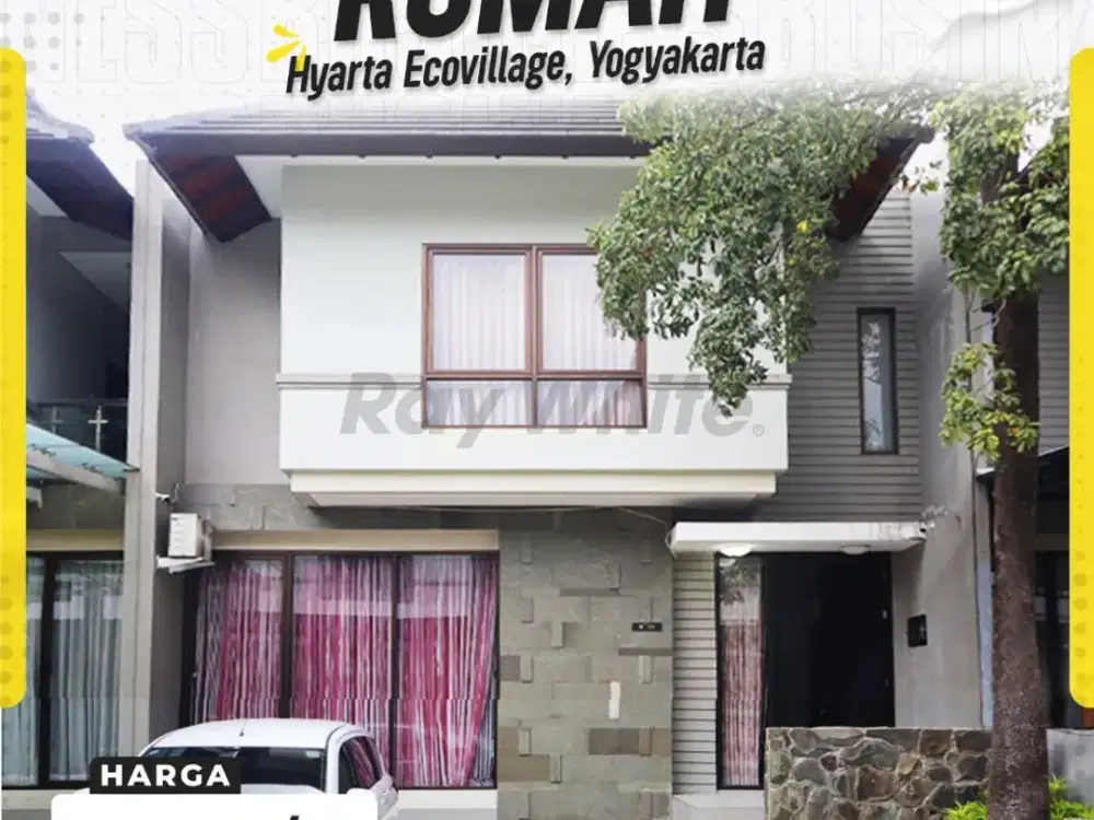 Rumah Furnish di Perumahan Elite Hyarta Ecovillage, Yogyakarta