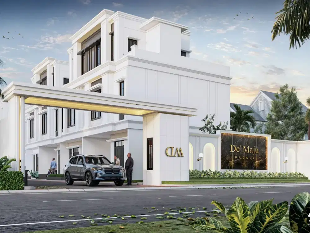 Dijual Villa Baru di Komplek De Maju Palace Jalan Amal Luhur - Medan