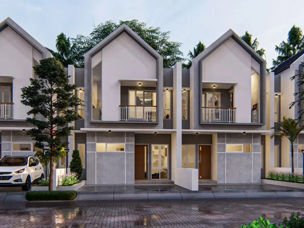 Rumah villa 2 lantai Strategis lingkaran emas wisata malang batu