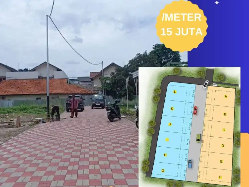 Jual Tanah di Ragunan Jakarta Selatan Kavling Siap Bangun Pecah SHM