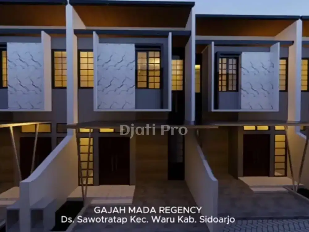 Miliki Rumah 2 Lantai Di Gajamada Residence Sawotratap Waru, Aloha SDA