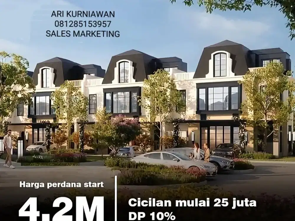 cluster Bellefont east at The Springs Summarecon Serpong, harga 4,33 M
