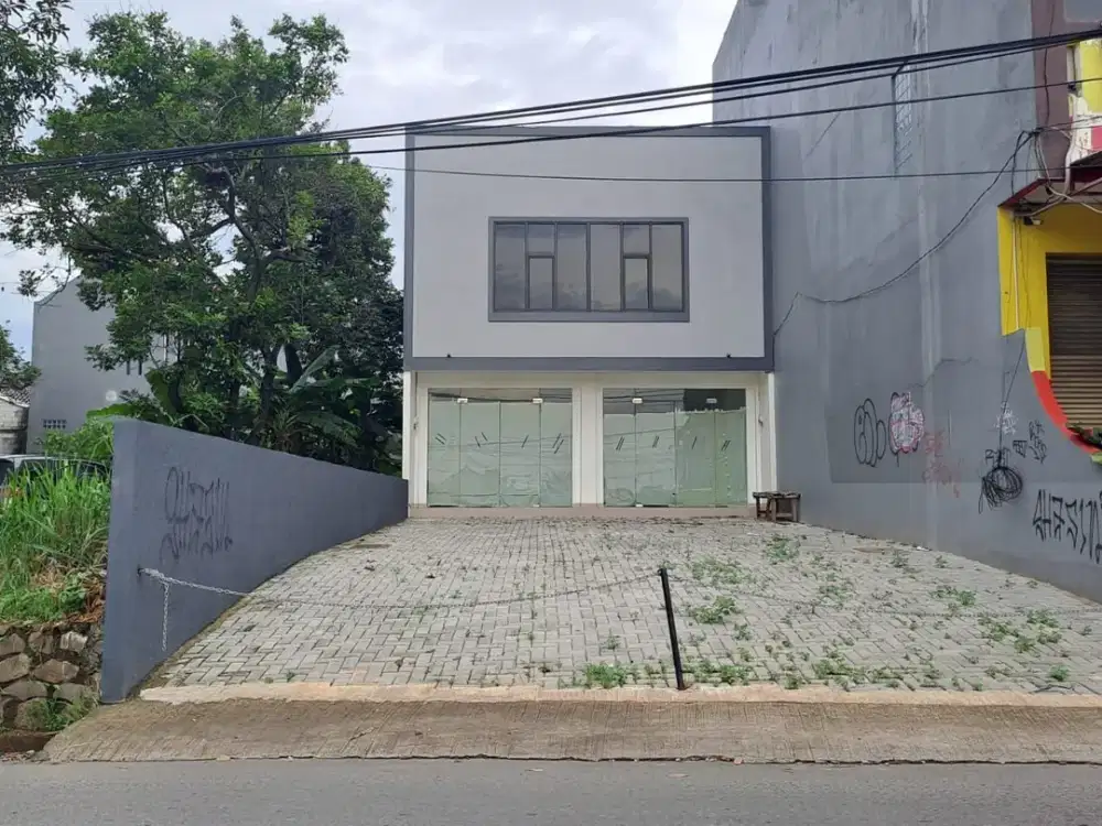 Ruko Pinggir Jalan Bangunan Baru Kodau Pondok Gede Bekasi