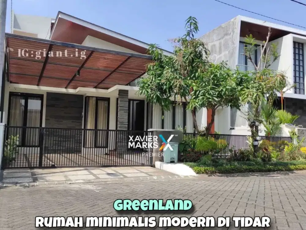 Dijual Rumah Desain Minimalis Modern Kondisi Sangat Terawat