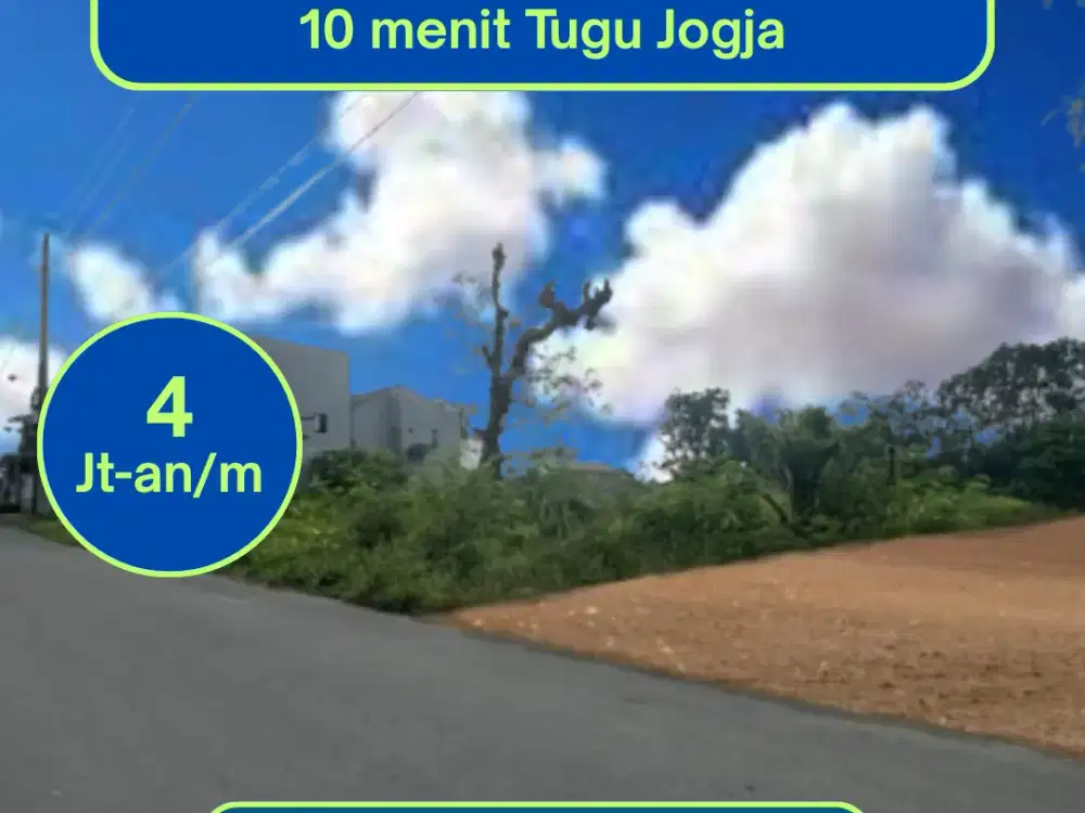 Tanah Termurah Area Kota Jogja, Dalam Ringroad Jogja, 500 Jutaan