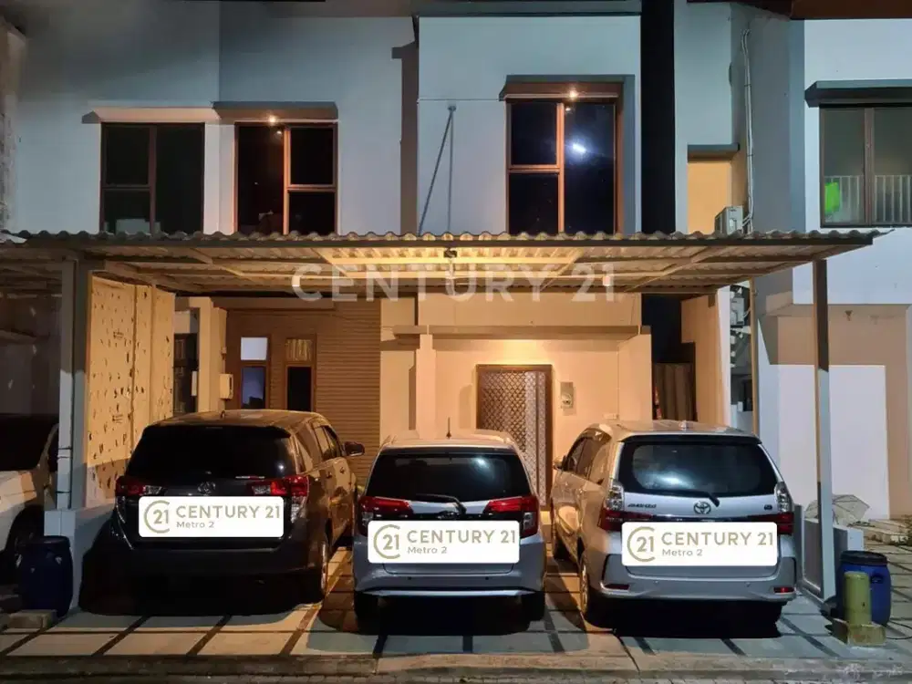Dijual Rumah Semi Furnish di Cluster Alamanda, JGC, Jakarta Timur