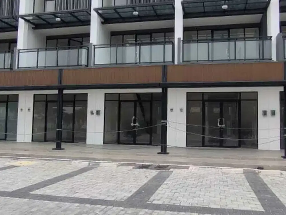 DISEWA  RUKO BARU HAMPTON GADING SERPONG