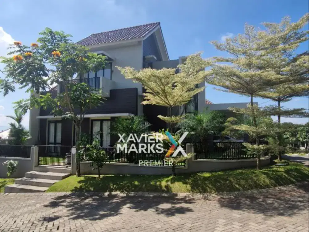 Rumah modern 2 lantai full furnished di Austinville Dieng Malang
