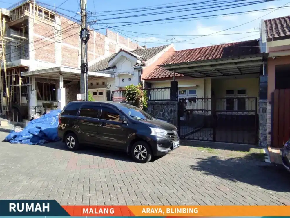Dijual Rumah Minimalis Terawat & Siap Huni di Perumahan Araya, Malang