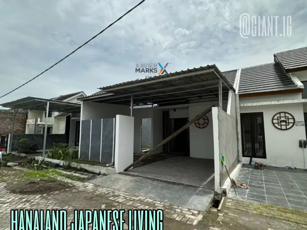 Rumah Baru Cantik di Hanaland Japanese Living Mojokerto Jatim