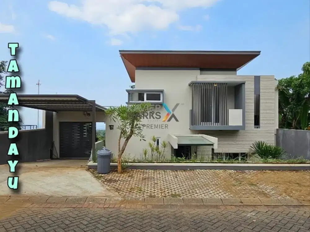 Rumah Villa with rooftop View  cakep di Taman Dayu Pandaan Malang