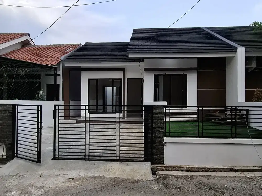 rumah strategis di jl raya tegar beriman unit ready stok