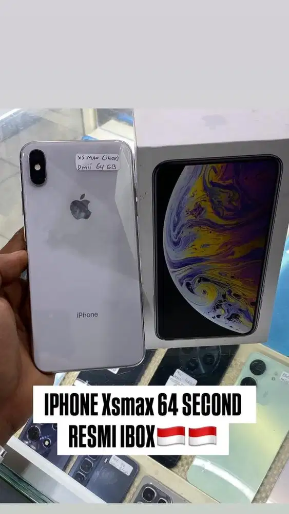 IPHONE XSMAX 64 SECOND RESMI IBOX INDONESIA