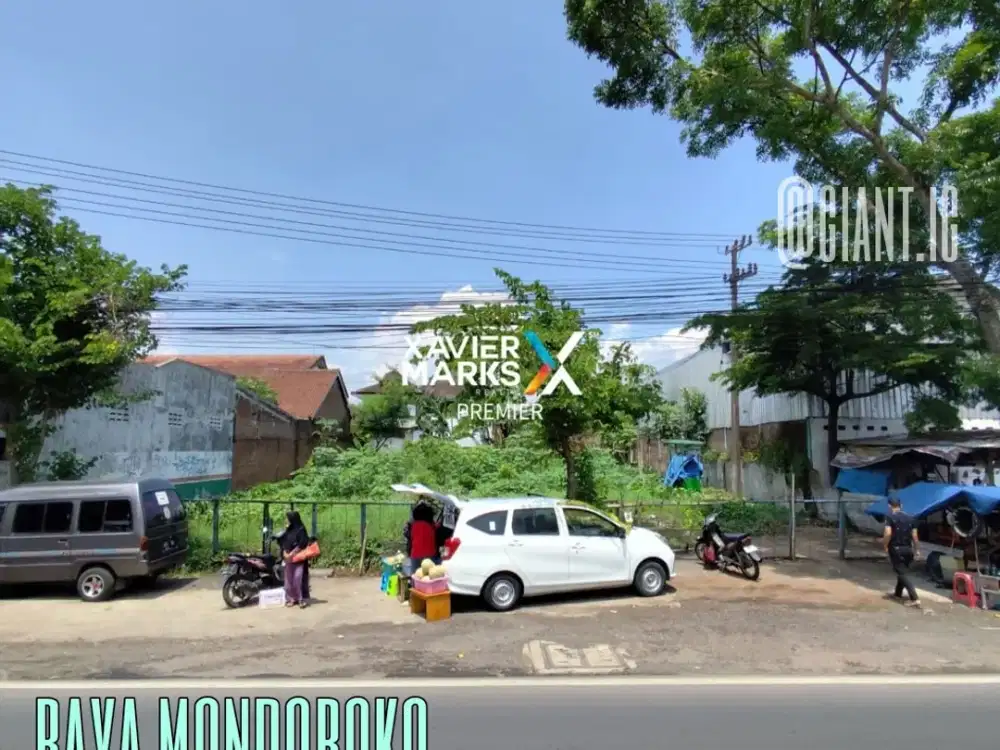 Tanah strategis poros jalan raya Mondoroko Singosari Malang