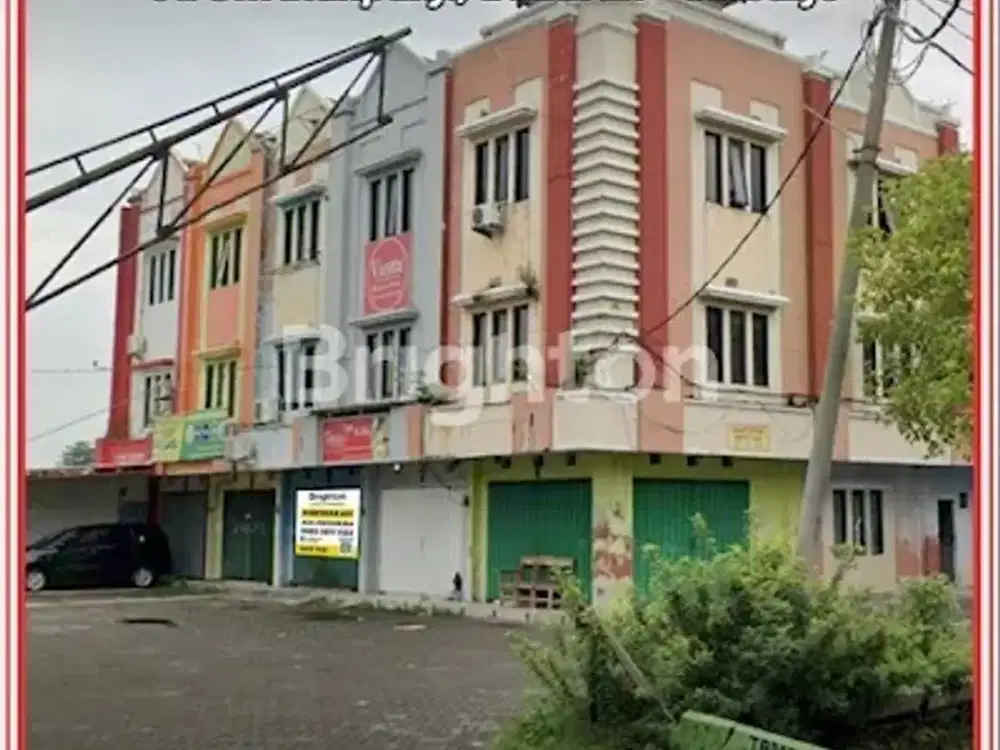 Ruko strategis tengah kota dekat komplek sekolahan cocok usaha apapun