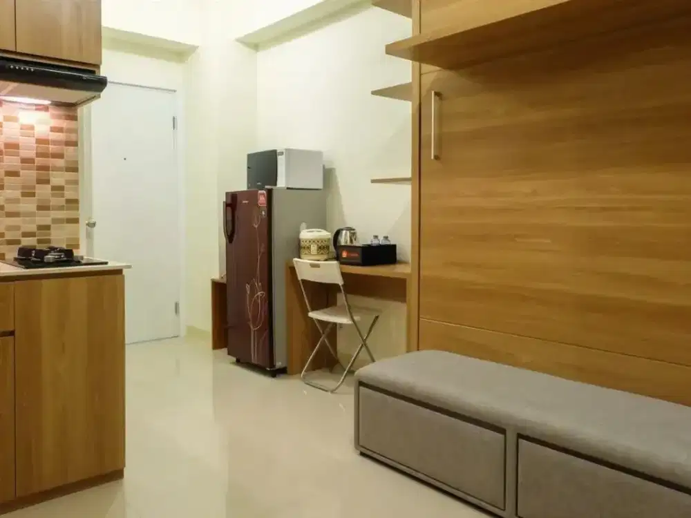 Apartment green pramuka city studio mall furnish