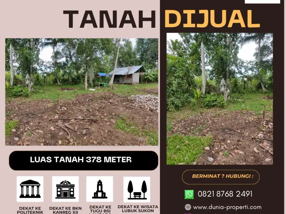 Tanah Bueng Cuekok Dijual luas 378 m Lokasi di Ingin Jaya, Aceh Besar