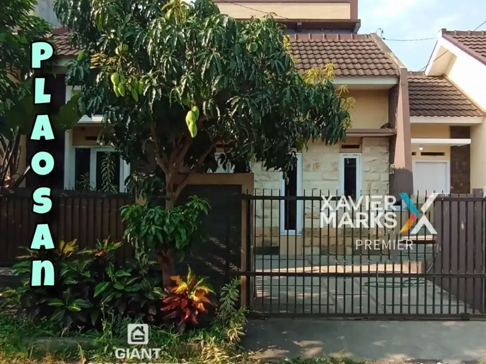 Rumah Desain Minimalis Kondisi Terawat Siap Huni Di Plaosan, Blimbing