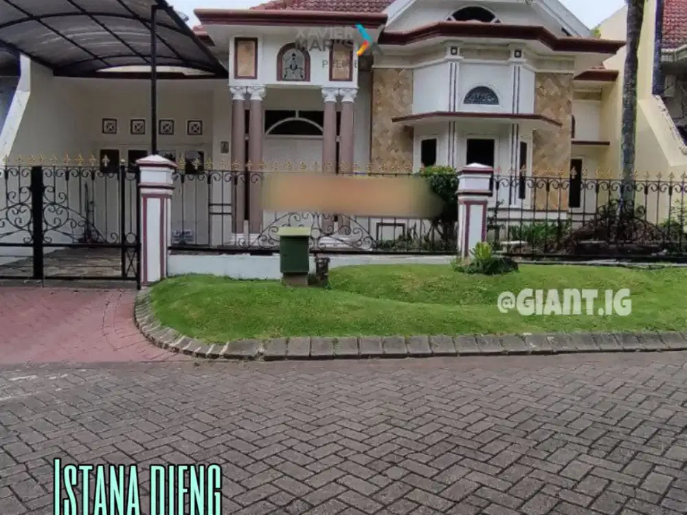 Rumah Terawat Siap Huni Perumahan Elit di Istana Dieng Malang