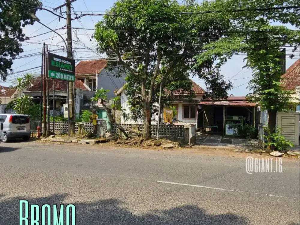 Rumah Strategis pusat kota harga tanah di Bromo Klojen Malang