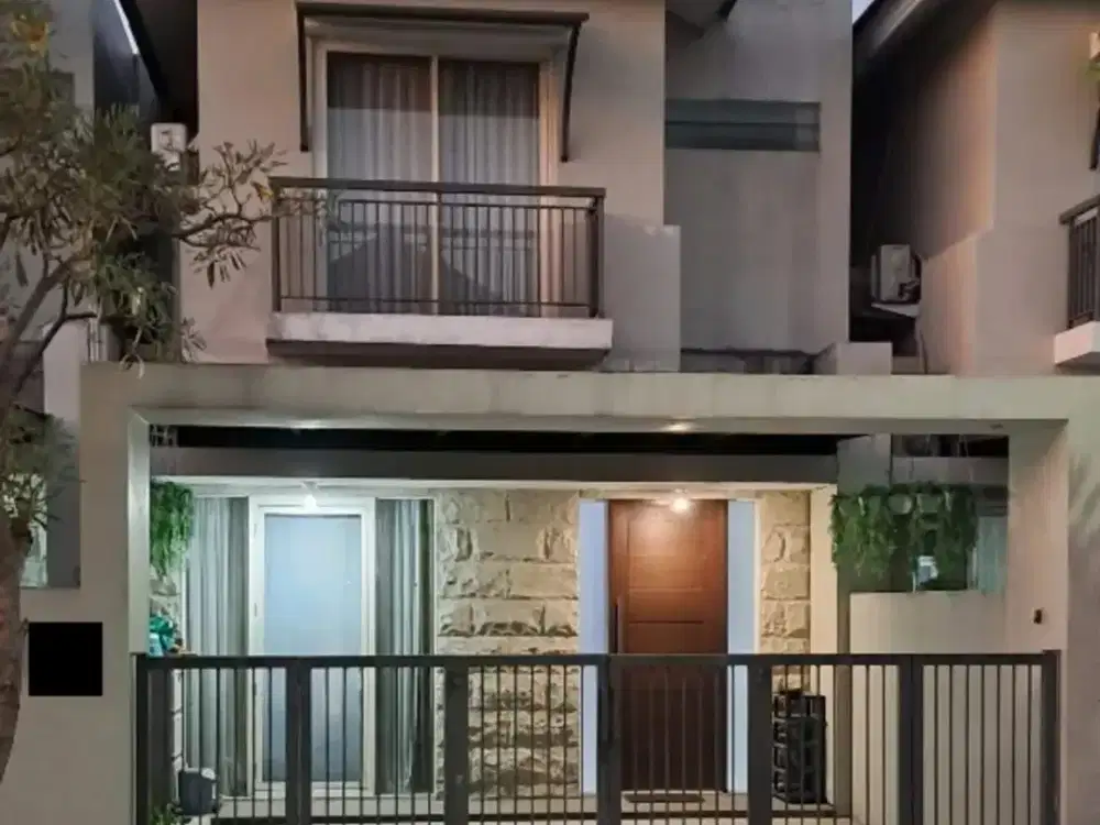 Rumah pondok tjandra siap huni full furnished selangkah surabaya & tol