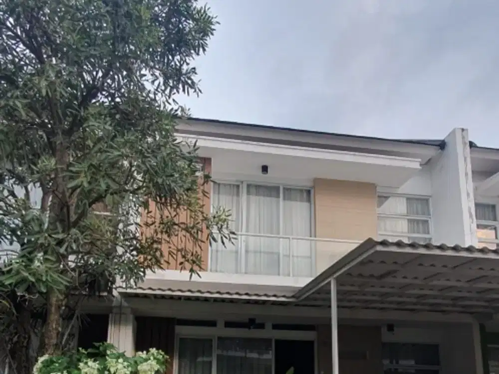 Dijual rumah 2 lantai cluster dekat Plaza Bintaro Tangsel