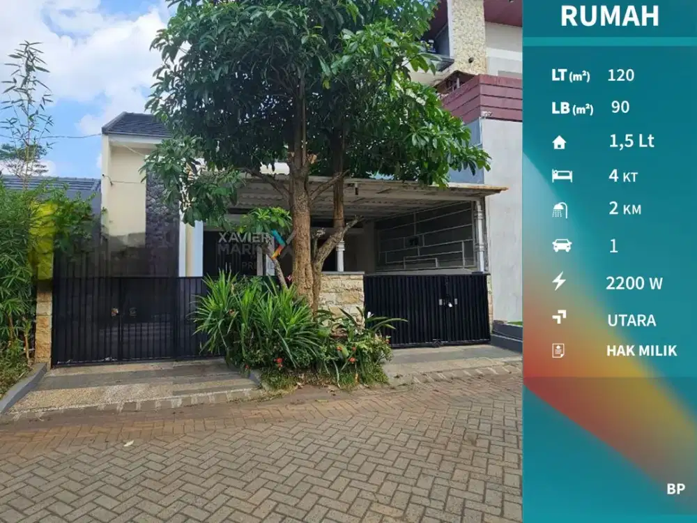 Dijual Rumah Terawat Super Nyaman di Greenland Tidar Malang
