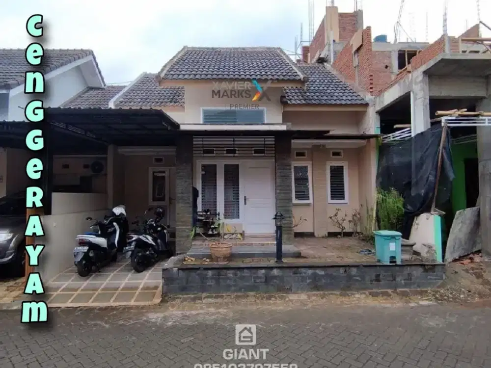 Rumah Minimalis dekat UB di Cengger Ayam, Lowokwaru Malang