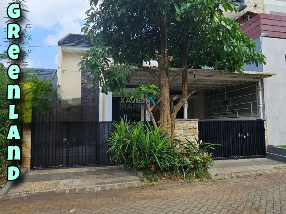 Rumah Modern Minimalis Harga Murah di Greenland Tidar Malang