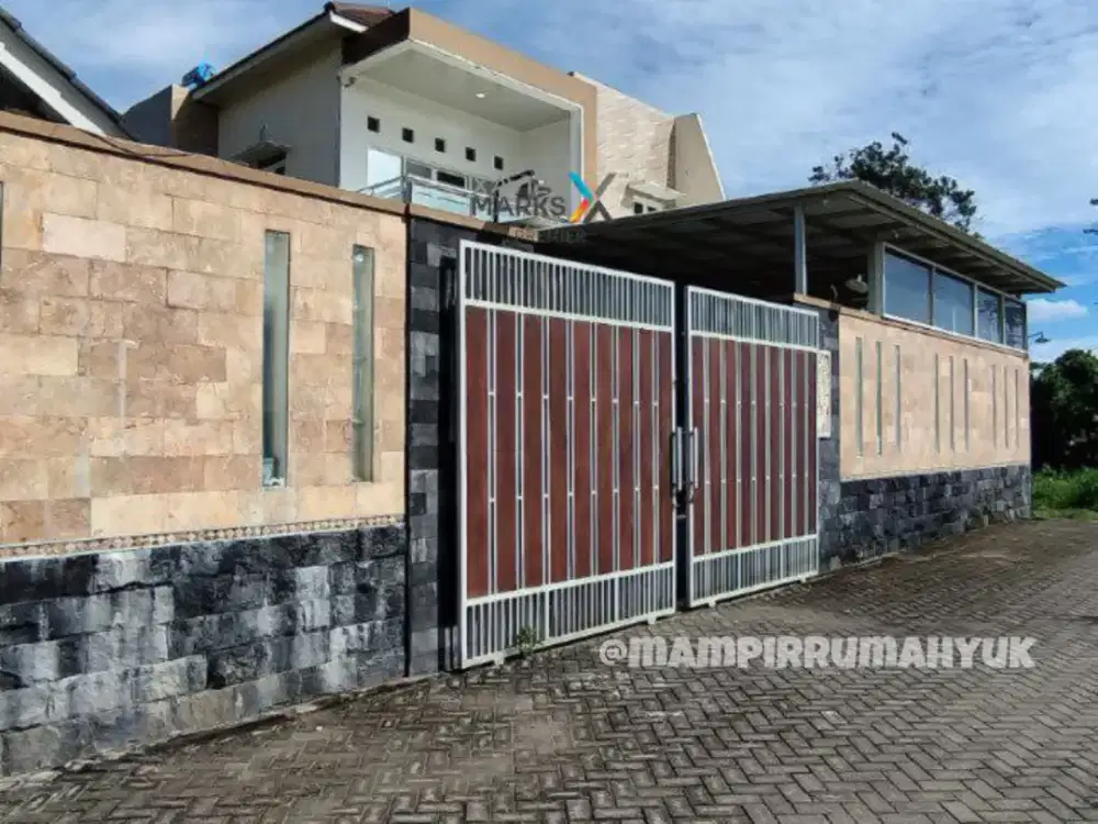 Rumah Mewah view adem plus kandang sapi di Kanigoro’ Blitar Jatim