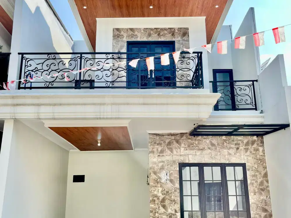 Rumah Gaya Eropa di Cibubur 800 Jutaan, Dekat LRT & Pusat Kota!