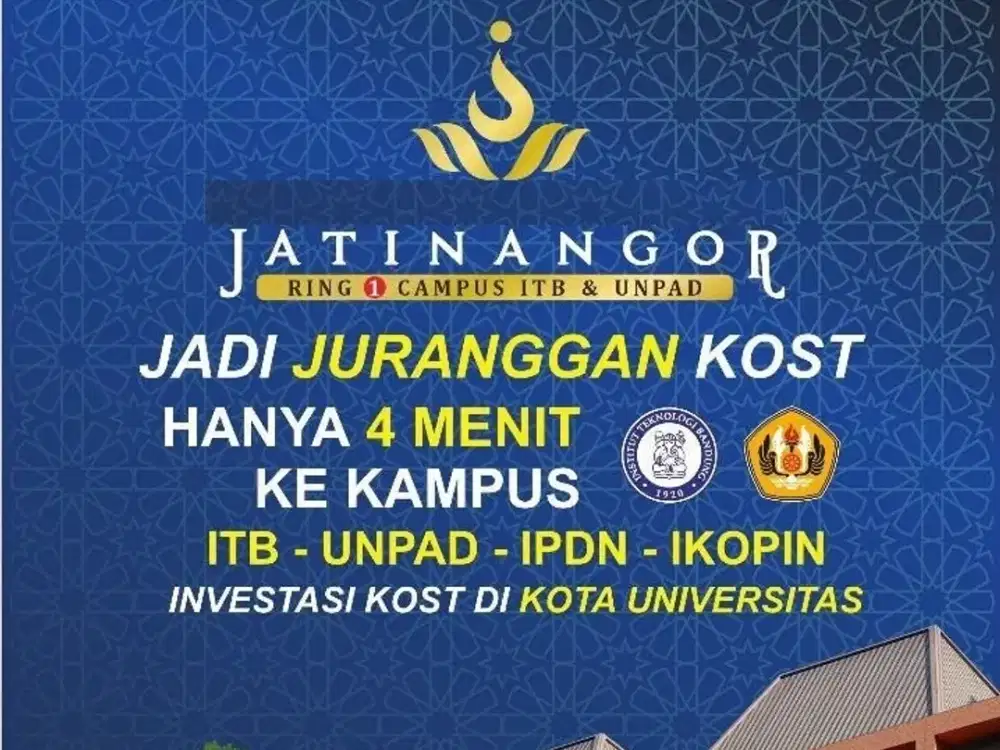 Mengejutkan Bagi Anda Calon Juragan Kostan, Kost di Jatinangor Bandung