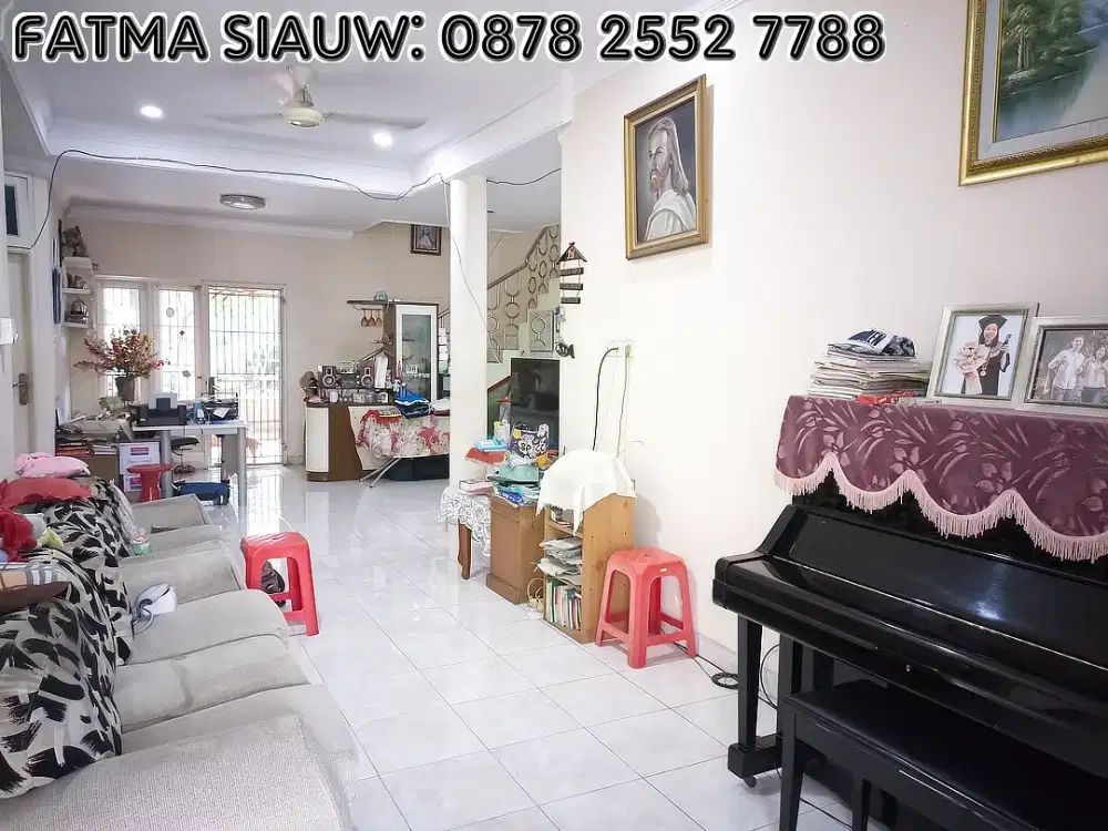 Dijual rumah tinggal yg terawat di Villa Melati Mas, Serpong, Tangsel