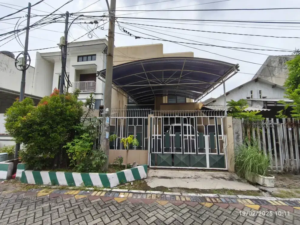 Rumah Bratang Binangun dimensi 8x21meter dekat bilka dan Ubaya Ngagel
