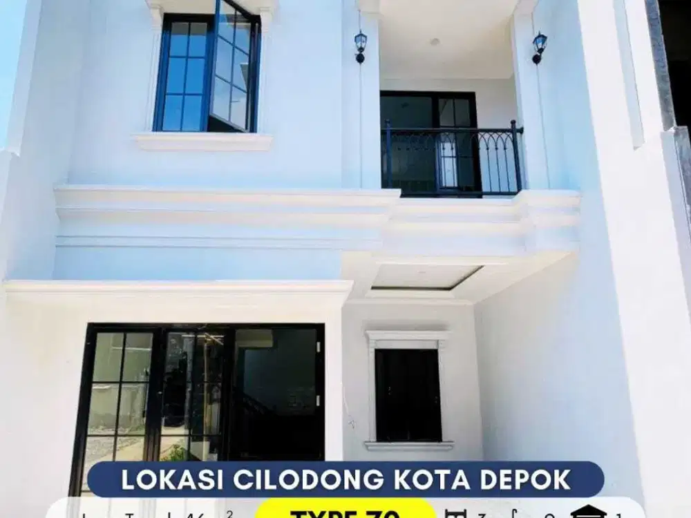 Rumah 2 lantai termurah di kota Depok