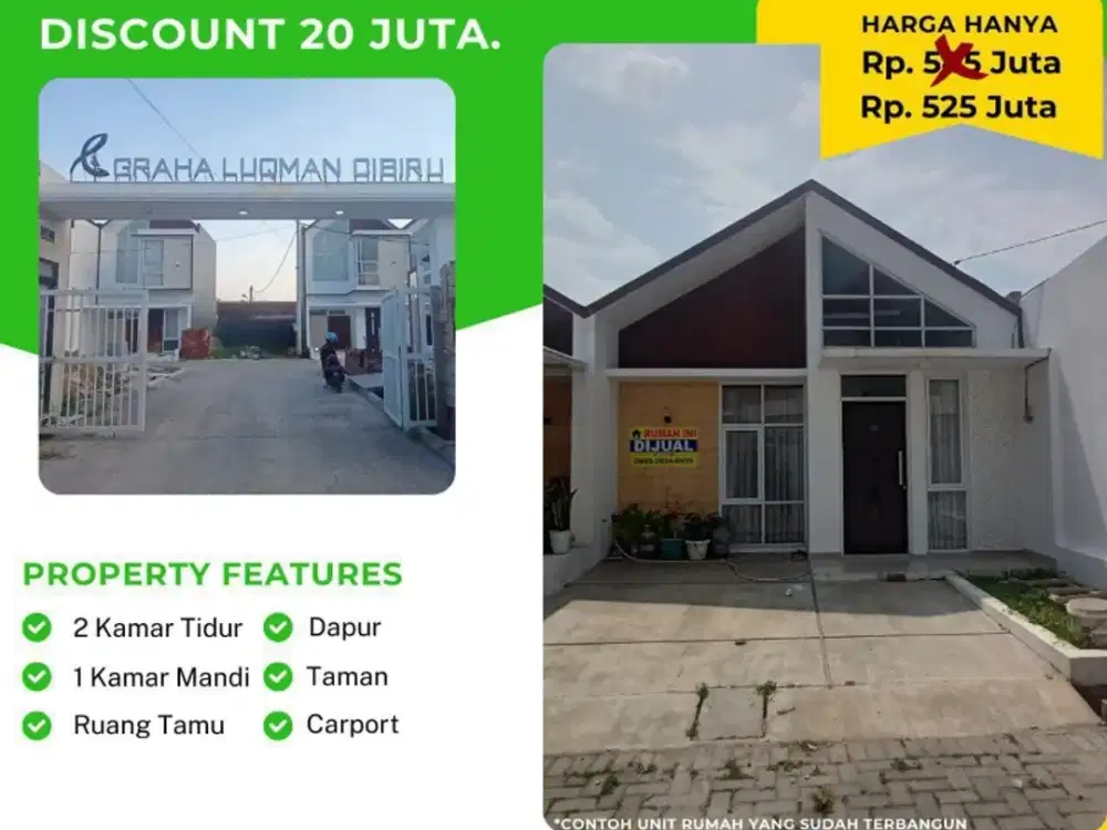 Ready Stock Rumah Minimalis Cibiru Hilir