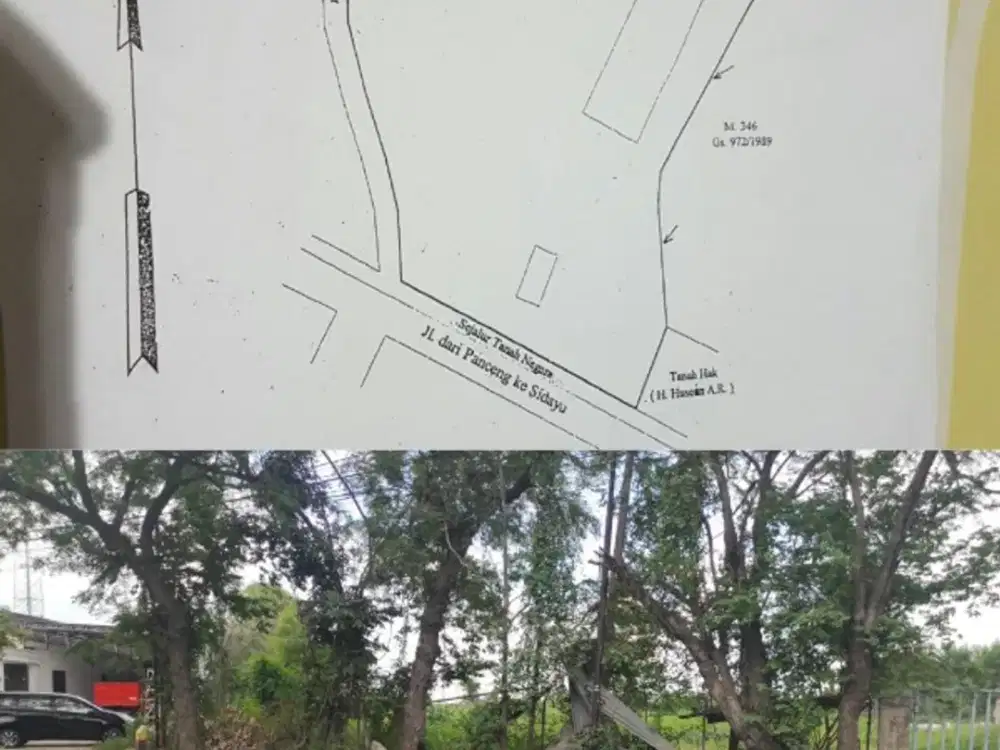 ‼️JUAL CEPAT‼️TANAH SIDAYU GRESIK COCOK BUAT PABRIK ATAU PERGUDANGAN