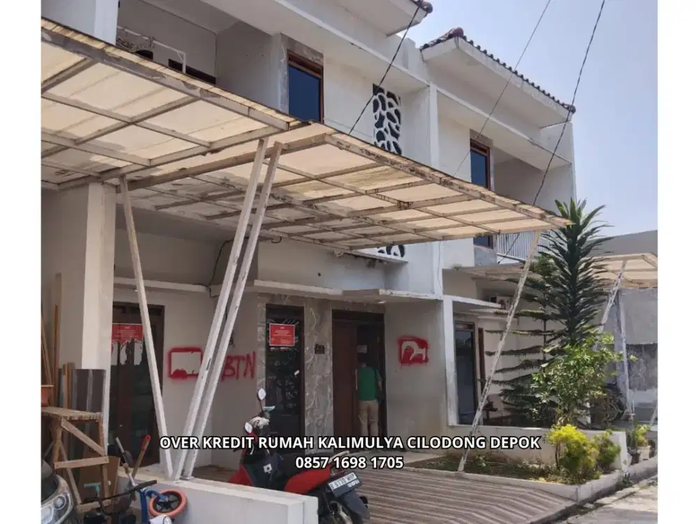 Rumah Take Over 2LT Cilodong Depok 98 JT di Mutiara Bomar Residence