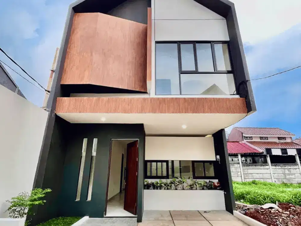 RUMAH JATIASIH SCANDINAVIAN SISA 2 UNIT LAGI BEBAS BANJIR SHM DKT TOL