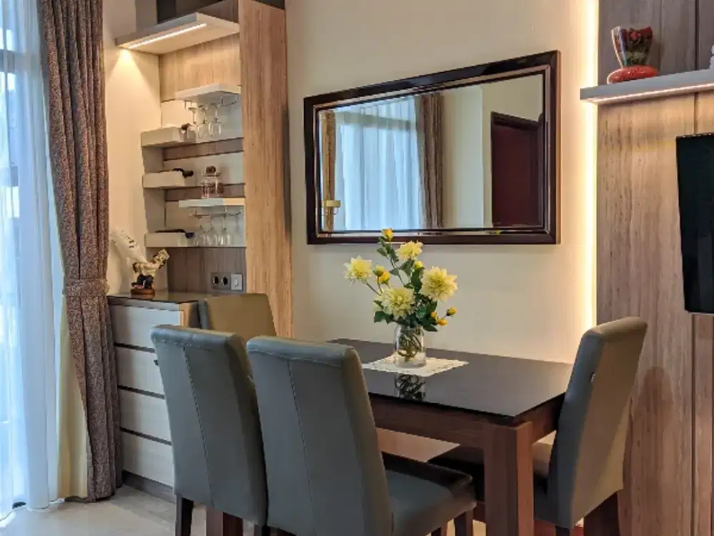 Apartemen 2 BR Permata Hijau Suites Fully Furnished