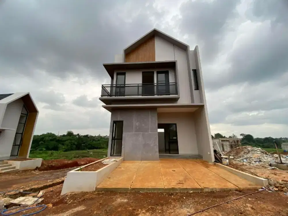Rumah Dijual Cluster Cinangka Sawangan Depok KPR