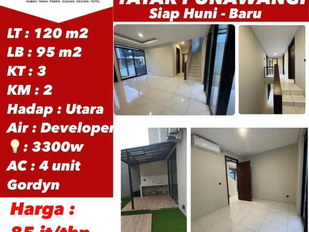 DISEWAKAN KOTA BARU PARAHYANGAN-TATAR PUNAWANGI, BANDUNG BARAT - LC