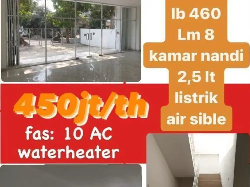 Disewakan Ruko cocok buat usaha atau Kantor lokasi Sayap Riau