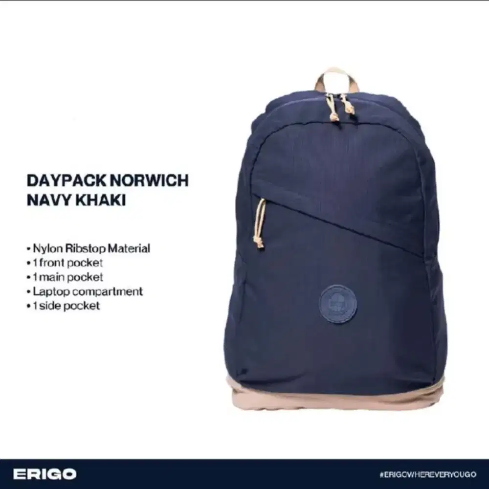Tas Erigo Norwich Tas Rangsel, Backpack