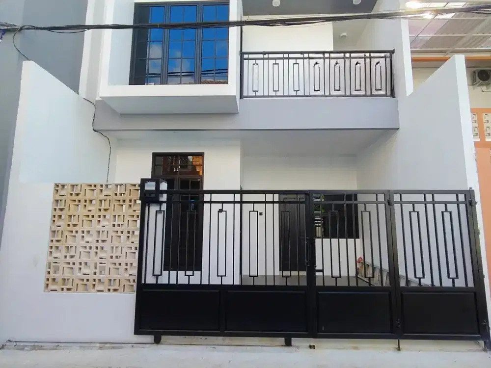 Rumah baru siap huni di cipayung lubang buaya jakarta timur