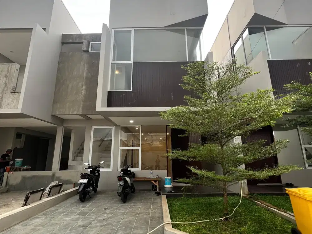 Rumah baru siap huni di cluster dekat lrt jatibening bekasi