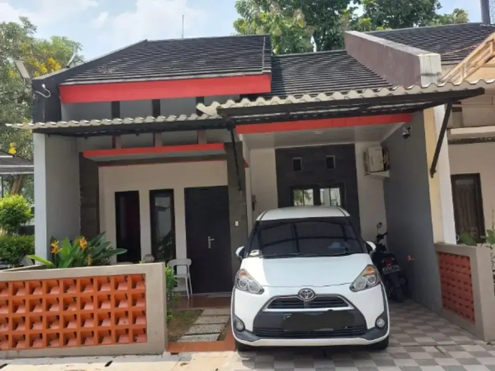 Rumah hook dalam cluster nempel sektor 9 siap huni harga menari
